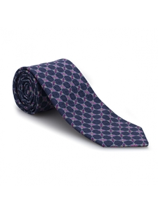 Lavender & Blue Carmel Print Best of Class Tie | Best of Class Ties Collection | Sam's Tailoring Fine Men Clothing