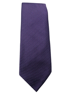 Robert Talbott Purple With Tiny White Ploka Dots 7 Fold Sudbury Tie 321123-17|Sam's Tailoring Fine Men's Clothing
