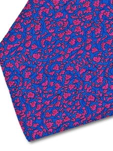 Sky Blue and Pink Sartorial Silk Tie | Italo Ferretti Fine Ties Collection | Sam's Tailoring