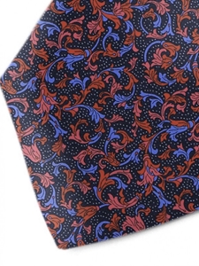 Pink, Red & Blue Sartorial Silk Tie | Italo Ferretti Ties Collection | Sam's Tailoring Fine Men Clothing