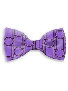 Lavender, Black & Violet Sartorial Silk Bow Tie | Bow Ties Collection | Sam's Tailoring Fine Men Clothing