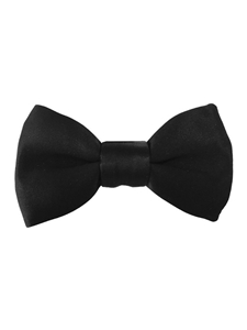 Black Sartorial Silk Handmade Bow Tie | Bow Ties Collection | Sam's Tailoring Fine Men Clothing