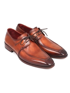 Brown Leather Apron Derby Men's Shoe| Fine Men Derby Shoes | Sam's Tailoring Fine Men Clothing