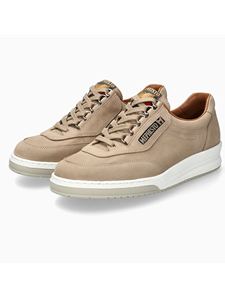Sand Bucklux Leather Lining Men's Casual Shoe | Mephisto Men's Sneakers | Sams Tailoring Fine Men Clothing