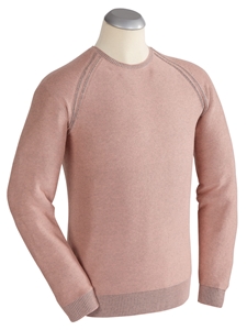 Harmony Luxe Pima Raglan Sleeve Crew Sweater | Bobby Jones Sweaters Collection | Sams Tailoring Fine Men's Clothing
