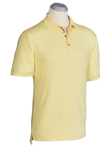 Canary Supreme Cotton Short Sleeve Polo Shirt | Bobby Jones Polos Collection | Sam's Tailoring Fine Men Clothing
