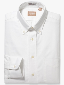White Oxford Button Down Big And Tall Shirt | Big & Tall Shirts Collection | Fine Men Clothing