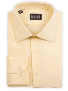 Beige Oxford Ike by Ike Behar Men Dress Shirt | IKE Behar Dress Shirts | Sam's Tailoring Fine Men's Clothing
