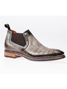 Veloce Nubuck Leather Chelsea Boot | Jose Real Shoes Collection | Sam's Tailoring Fine Men Clothing