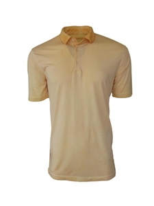 Yellow Luxe Pima Short Sleeves Men's Polo | Georg Roth Los Angeles Polos | Sam's Tailoring Fine Men Clothing