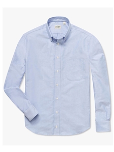 Blue Oxford Weekend Button Down Sport Shirt | Gitman Sport Shirts | Sam's Tailoring Fine Men Clothing