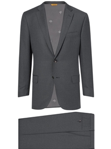 Iron Grey Super 130's Wool Four Seasons Suit | Hickey Freeman Suits Collection | Sam's Tailoring Fine Men Clothing
