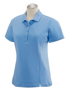 Sky Blue Taylor Performance Short Sleeve Women's Polo | Bobby Jones Women's Polos | Sam's Tailoring Fine Women's Clothing