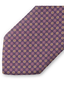 Pink, Yellow & Sky Blue Sartorial Silk Tie | Italo Ferretti Ties | Sam's Tailoring Fine Men's Clothing