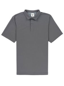 Machine Grey Lightweight Pique Short Collar Cypress Polo | Vastrm Polo Shirts | Sam's Tailoring Fine Men Clothing | Vastrm Polo Shirts | Sam's Tailoring Fine Men Clothing