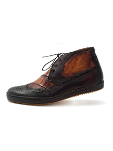 Sport Rust D'este Wingtip Brogue Men's Sneaker | Mauri Men's Sneakers | Sam's Tailoring Fine Men's Shoes
