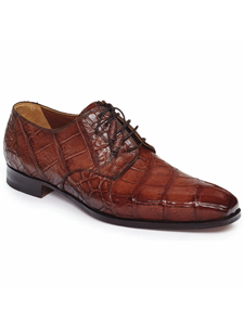 Sport Rust Palladio Alligator Men Dress Shoe | Mauri Dress Shoes | Sam's Tailoring Fine Men's Shoes