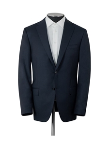Navy Super 130's Wool Four Seasons Suit | Hickey Freeman Suits | Sam's Tailoring Fine Men Clothing