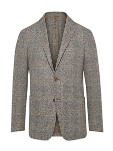 Iron Grey Donegal Weightless Men's Jacket | Hickey Freeman Sport Coat | Sam's Tailoring Fine Men Clothing