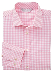 Pink Heritage Italian Royal Oxford Gingham Sport Shirt | Bobby Jones Shirts | Sam's Tailoring Fine Men Clothing