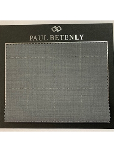 Charcoal Check Fine Custom Suit | Paul Betenly Custom Suits | Sam's Tailoring Fine Men's Clothing