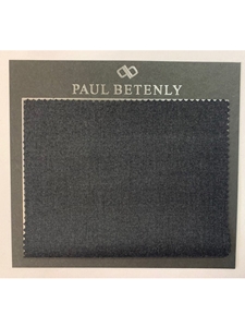 Solid Dark Grey Super 110's Custom Suit | Paul Betenly Custom Suit | Sam's Tailoring Fine Men's Clothing