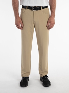 Khaki Performance Flex-Lite 5-Pocket Pant | Bobby Jones Pants Collection | Sams Tailoring Fine Men's Clothing