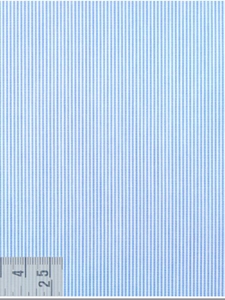 Sky Blue & White Stripe Custom Shirt | Emanuel Berg Custom Shirts | Sam's Tailoring Fine Men's Clothing