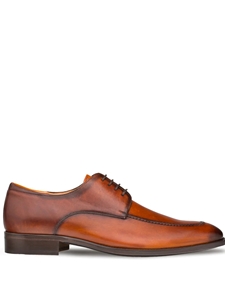 Cognac Coventry Apron Split Toe Oxford | Mezlan Men's Business Shoes | Sam's Tailoring Fine Men's Clothing