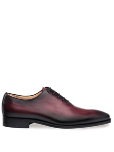 Burgundy Pamplona Leather Sole Shoe | Mezlan Men's Business Shoes | Sam's Tailoring Fine Men's Clothing