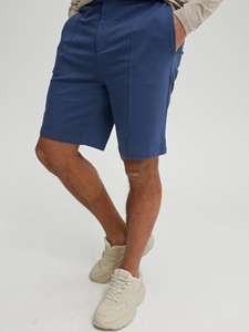 Navy Fleece Knit Short | Stone Rose Shorts Collection | Sams Tailoring Fine Men Clothing