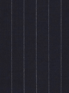 White Stripe On Navy Background Custom Suit | Hart Schaffner Marx Custom Suits | Sam's Tailoring Fine Men's Clothing