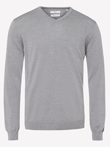 Platin Tristan Merino Wool Easy Wash Sweater | Brax Men's Sweaters | Sam's Tailoring Fine Men Clothing