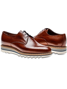 Cuoio Calf Leather Amsterdam Thor Men Shoe | Jose Real Lace Up Shoes Collection | Sam's Tailoring Fine Men's Clothing