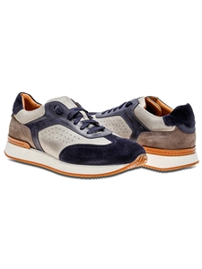 Velour Abiso Dollar Canapa Men Carrera Sneaker | Jose Real Lace Up Shoes Collection | Sam's Tailoring Fine Men's Clothing