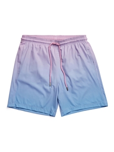 Lavender Patterned Quick-Drying Swimshort | Stone Rose Shorts Collection | Sams Tailoring Fine Men Clothing
