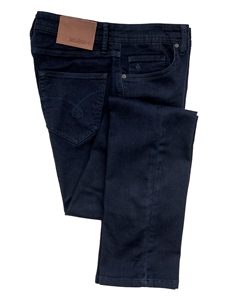 Mid Night Knit Jack Fit Stretch Men's Denim | Jack Of Spades Jack Fit Jeans Collection | Sam's Tailoring Fine Mens Clothing