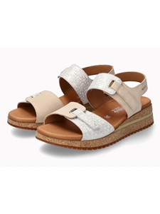 Nude Leather Nubuck Air Relax Women's Sandal | Mephisto Women Sandals | Sam's Tailoring Fine Women's Shoes