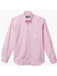 Pink Stripe Spring Oxford Weekend Shirt | Gitman Sport Shirts Collection | Sam's Tailoring Fine Men Clothing