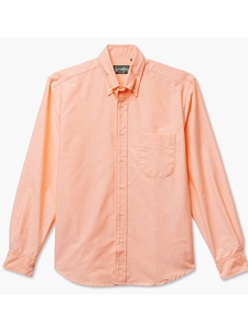 Orange Spring Oxford Men's Weekend Shirt | Gitman Sport Shirts Collection | Sam's Tailoring Fine Men Clothing
