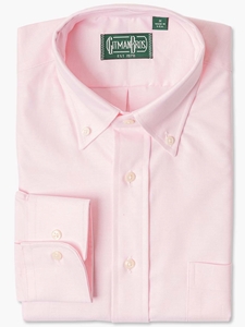 Pink Spring Poplin Regular Fit Sport Shirt | Gitman Sport Shirts Collection | Sam's Tailoring Fine Men Clothing
