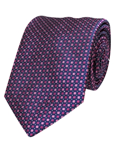 Berry Woven Micro Neat Silk Tie | Gitman Bros. Ties Collection | Sam's Tailoring Fine Men Clothing