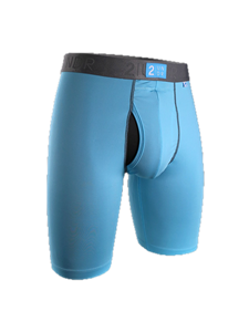 Light Blue Power Shift Long Leg Underwear | 2Undr Long Leg Underwear | Sam's Tailoring Fine Men Clothing