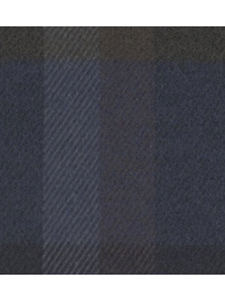 Navy Plaid Ultra Soft Men's Classic Sport Shirt | Hagen Sport Shirts Collection | Sam's Tailoring Fine Men's Clothing