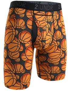 Hoops Swing Shift 9" Long Leg Underwear | 2Undr 9" Long Leg Athletic Underwear | Sam's Tailoring Fine Men's Clothing