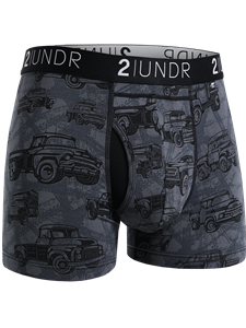 Trucked Swing Shift 3" Trunk Underwear | 2Undr 3" Trunk Athletic Underwear | Sam's Tailoring Fine Men's Clothing