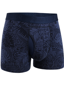 Coastal Blue Swing Shift 3" Trunk Underwear | 2Undr 3" Trunk Underwear | Sam's Tailoring Fine Men's Clothing