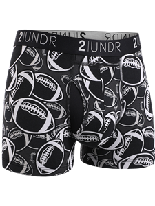 Grid Iron Swing Shift 3" Trunk Underwear | 2Undr 3" Trunk Underwear's Collection | Sam's Tailoring Fine Men's Clothing