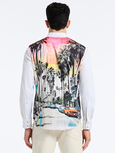 White The 3 Amigos Limited Edition Button Down Shirt | Robert Graham Limited Edition Shirts Collection | Sam's Tailoring Fine Men's Tailoring