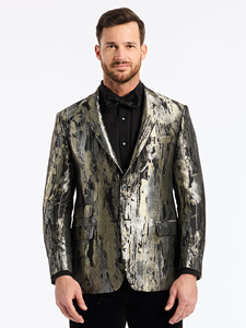 Multi Metallic Paint Stroke Teagan Tailored Blazer | Robert Graham Blazers Collection | Sam's Tailoring Fine Men's Clothing